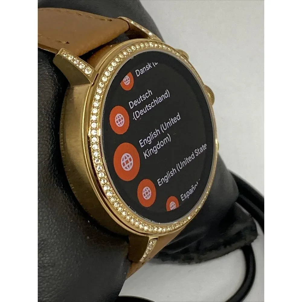 Fossil Gen 4 Authentic Digital Dial Smart Watch Custom Band FTW6011 CO52